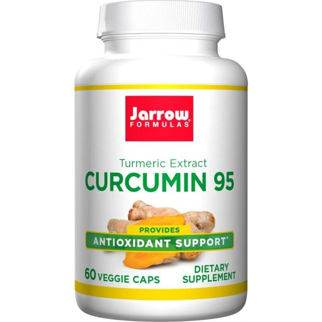 Curcumin 95 500 mg | 95% Curcuminoids Turmeric Extract - 120 капсули  Jarrow Formulas - Nutra Best Bulgaria