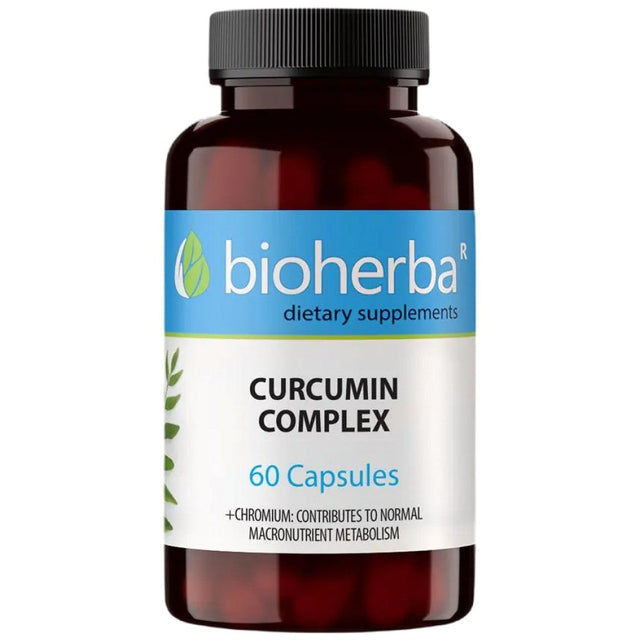 Curcumin Complex - 60 капсули  Bioherba - Nutra Best Bulgaria
