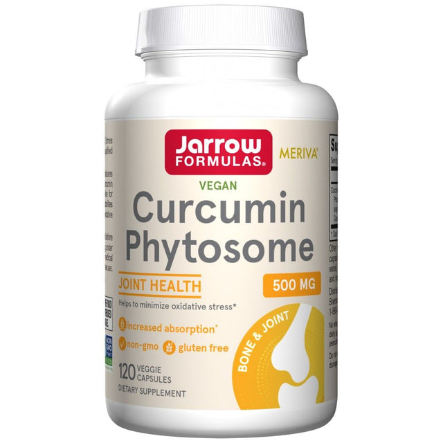 Curcumin Phytosome 500 mg | Meriva® - 120 капсули  Jarrow Formulas - Nutra Best Bulgaria