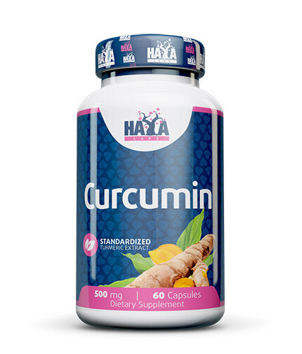 Curcumin /Turmeric Extract/ 500mg / 60 Caps.  Haya Labs - Nutra Best Bulgaria