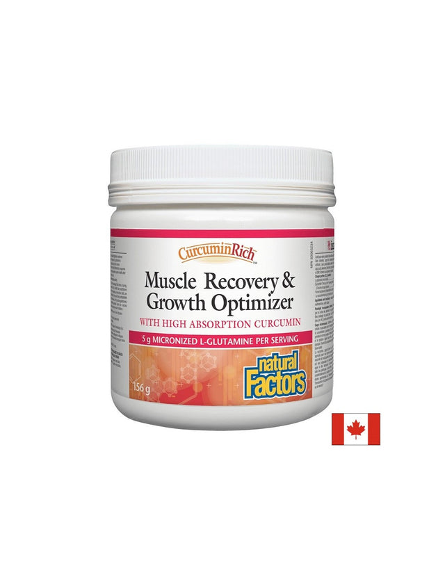 CurcuminRich™ | Muscle Recovery & Growth Optimizer - 156 грама  Natural Factors - Nutra Best Bulgaria