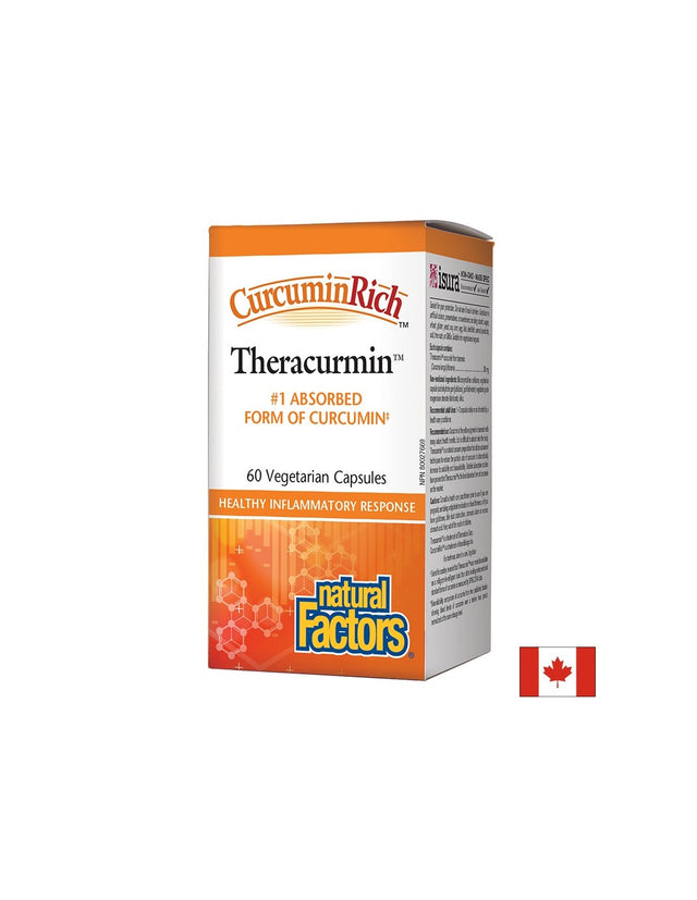 CurcuminRich™ | Theracurmin 30 mg - 60 капсули  Natural Factors - Nutra Best Bulgaria