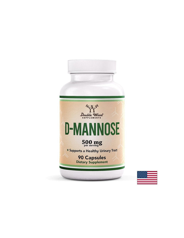 Уринарно здраве - D-Маноза, 500 mg х 90 капсули  Double Wood - Nutra Best Bulgaria