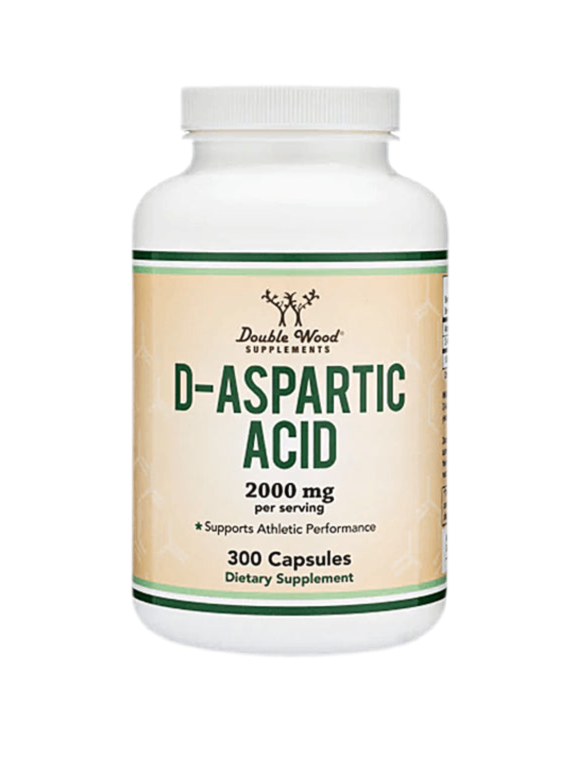 D-Aspartic Acid/ D-Аспарагинова киселина, 2000 mg, 300 капсули Double Wood  Double Wood - Nutra Best Bulgaria