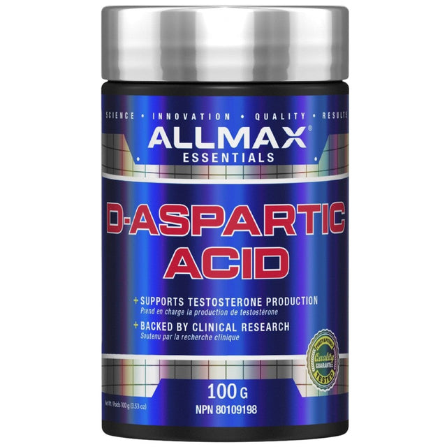 D-Aspartic Acid / DAA Powder - 100 грама  AllMax Nutrition - Nutra Best Bulgaria