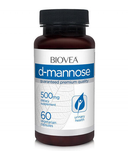 D-Mannose 500 mg / 60 Caps  Biovea - Nutra Best Bulgaria