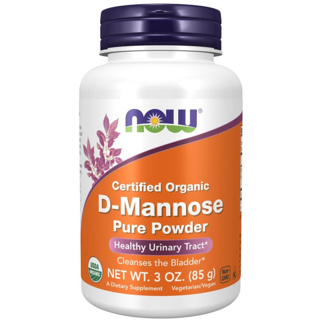 D-Mannose Powder - 85 грама  NOW Foods - Nutra Best Bulgaria