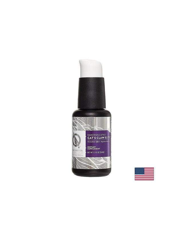 Котешки нокът (наноемулсифициран), вит. D3 и монолаурин - Високоусвоима формула за силен имунитет, 50 ml за 50 или 100 дни прием  Quicksilver - Nutra Best Bulgaria