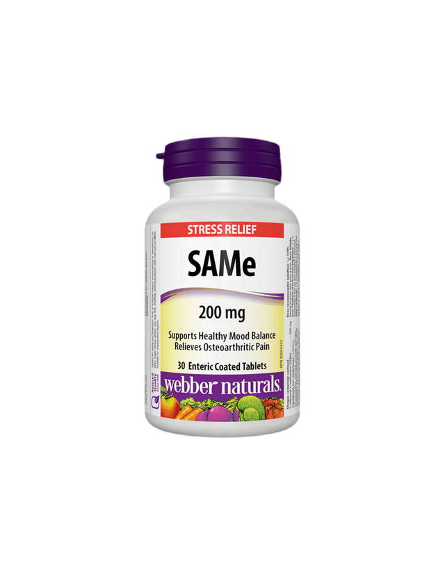 SАМе (S-Adenosyl-L-Methionine)/ САМе 200 mg x 30 стомашно-устойчиви таблетки - Nutra Best Bulgaria