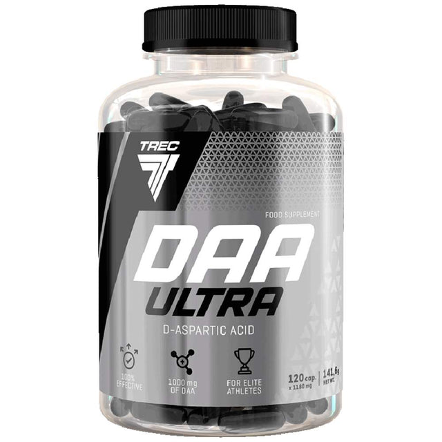 DAA Ultra | D-Aspartic Acid Caps - 120 капсули  Trec Nutrition - Nutra Best Bulgaria