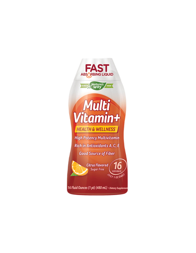 Течен мултивитамин - Енергия и силен имунитет, 480 ml - Nutra Best Bulgaria