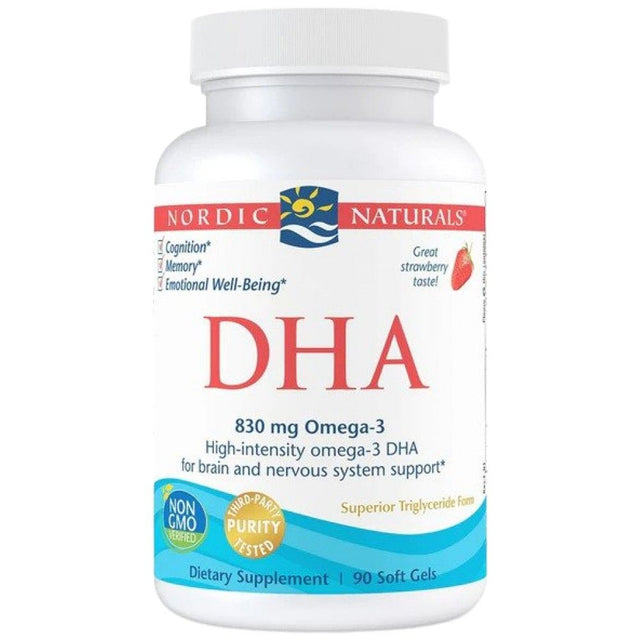 DHA 830 mg - 90 Гел капсули  Nordic Naturals - Nutra Best Bulgaria