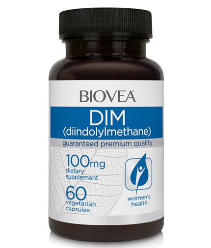 DIM (Diindolylmethane) 100 mg / 60 Caps  Biovea - Nutra Best Bulgaria