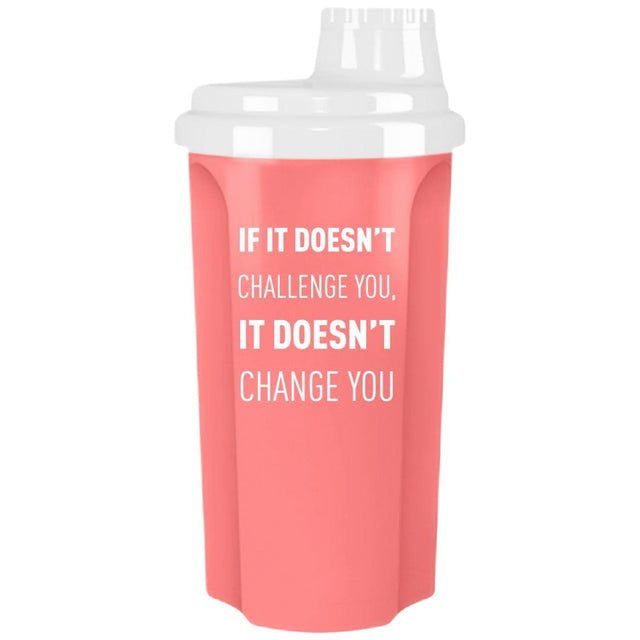 DY Shaker Salmon | If It Doesn't Challenge You 500 мл  Dorian Yates Nutrition - Nutra Best Bulgaria