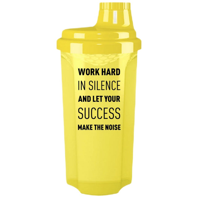 DY Shaker Yellow | Work Hard in Silence 500 мл - Nutra Best Bulgaria