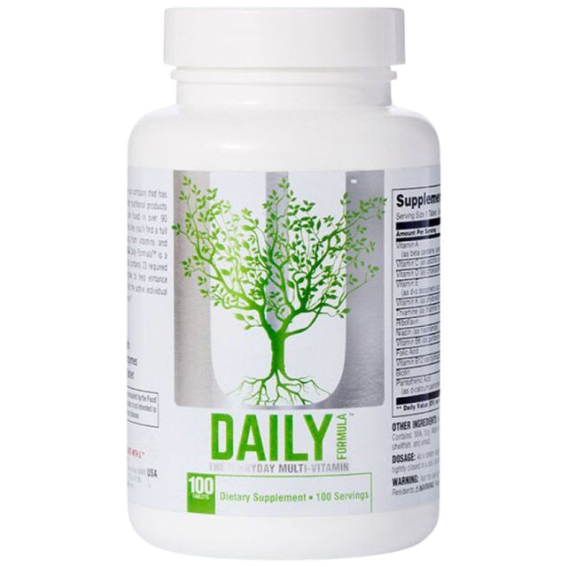 Daily Formula - 100 Таблетки  Universal Nutrition - Nutra Best Bulgaria