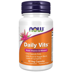 Daily Vits Multi - 30 капсули  NOW Foods - Nutra Best Bulgaria