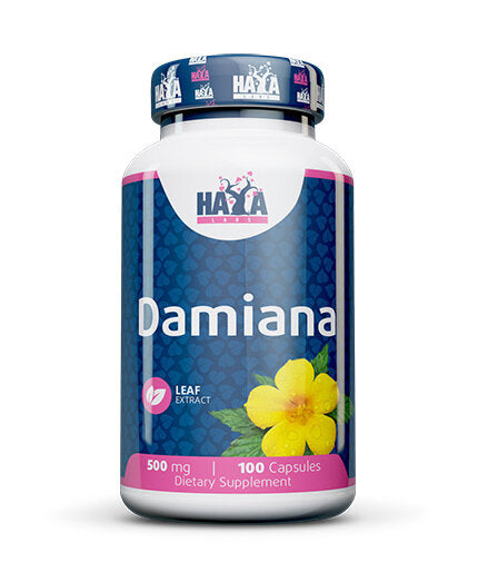 Damiana Leaf Extract / 100 Caps.  Haya Labs - Nutra Best Bulgaria