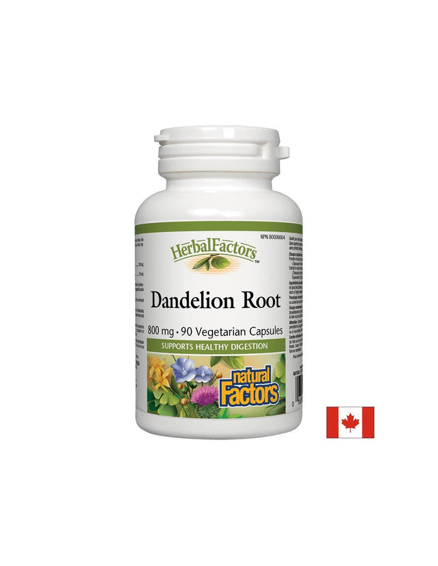 Dandelion Root 425 mg - 90 капсули  Natural Factors - Nutra Best Bulgaria