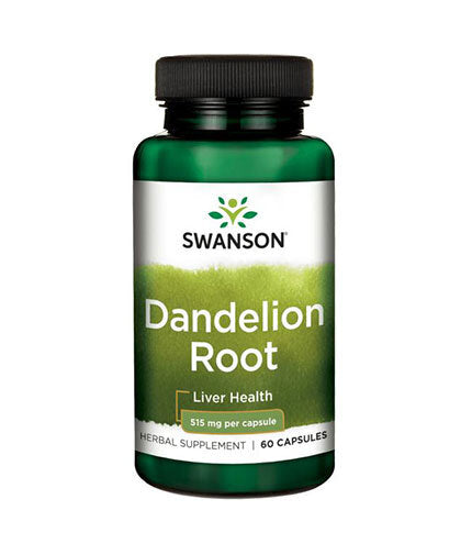 Dandelion Root 515 mg - 60 капсули  Swanson - Nutra Best Bulgaria