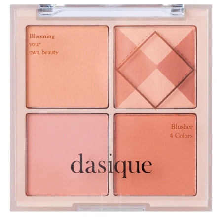 Dasique - Blending Mood Cheek Knit Edition - Blush Palette - #04 Beige Knit - 11.4g  Dasique - Nutra Best Bulgaria