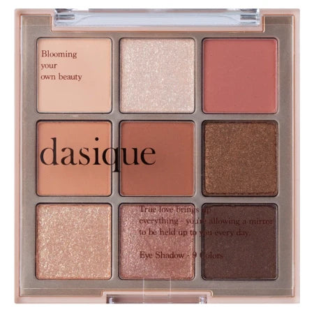 Dasique - Shadow Palette - Eye Shadow Palette - #01 Sugar Brownie - 7g  Dasique - Nutra Best Bulgaria