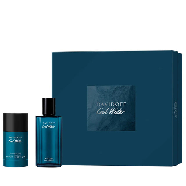 Davidoff - Cool Water Man SET EDT 75 ml + Deostick 75 ml - 75ml - Feel You