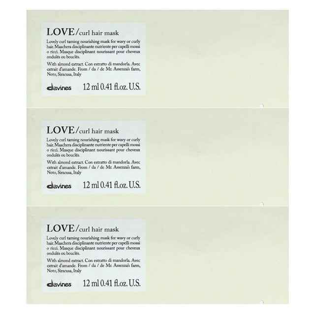 Davines, Love, Hair Treatment Cream Mask, 12 pcs, 12 ml  Davines - Nutra Best Bulgaria