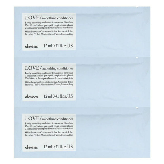 Davines, Love Smoothing, Hair Conditioner, 12 pcs, 12 ml  Davines - Nutra Best Bulgaria