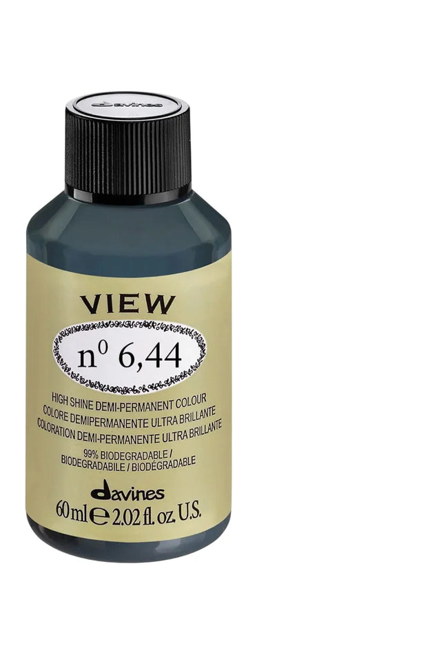 Davines, View, Demi-Permanent Hair Dye, 6.44 , 60 ml  Davines - Nutra Best Bulgaria