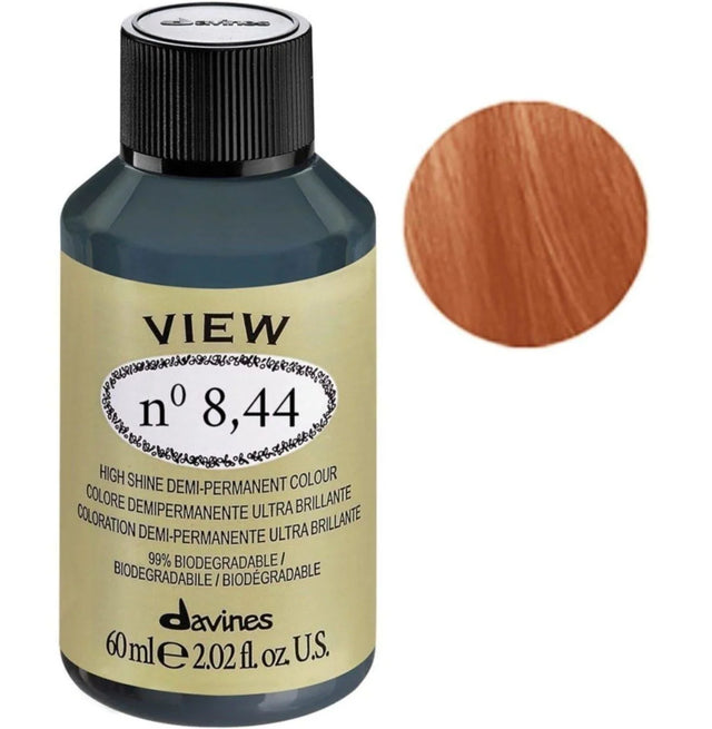 Davines, View, Demi-Permanent Hair Dye, 8.44 , 60 ml  Davines - Nutra Best Bulgaria