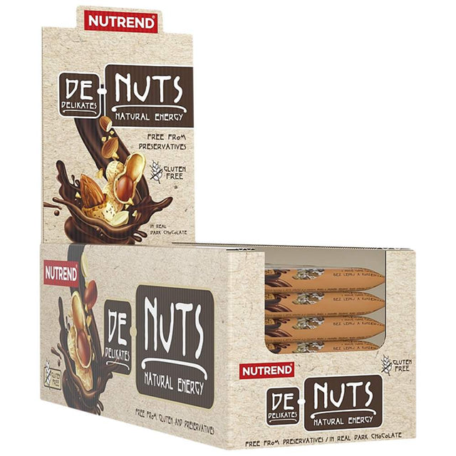 De-Nuts Bar - 35 x 35 грама  Nutrend - Nutra Best Bulgaria