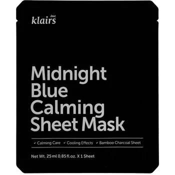 Dear, Klairs - Midnight Blue Calming Sheet Mask - Zklidňující plátýnková maska - 25ml  Dear, Klairs - Nutra Best Bulgaria