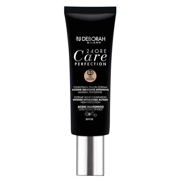 Deborah, 24 Ore Care Perfection, Hydrating, Liquid Foundation, 03, Sand, SPF 20, 30 ml *Tester  Deborah - Nutra Best Bulgaria