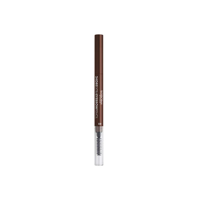 Deborah, 24 Ore Extra, Double-Ended, Eyebrow Cream Pencil & Brush 2-In-1, 03, Dark  Deborah - Nutra Best Bulgaria
