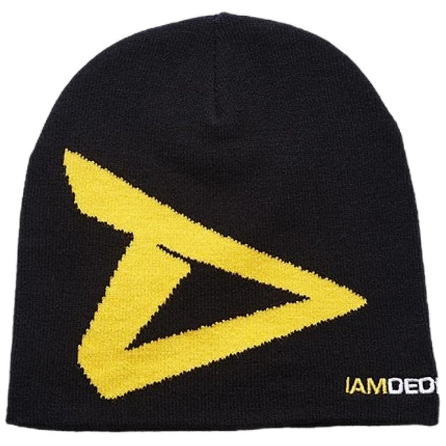 Dedicated Beanie - Black and Yellow  Dedicated Nutrition - Nutra Best Bulgaria