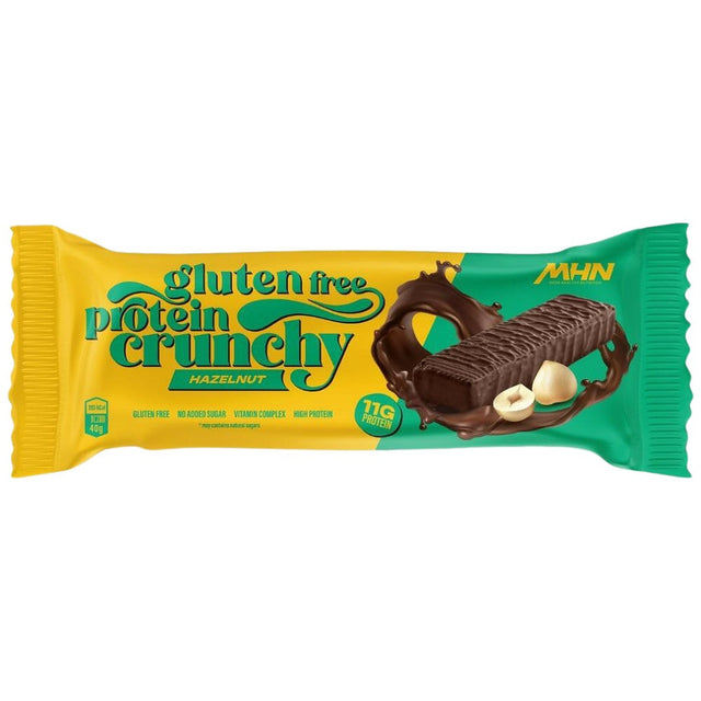 Delicious Gluten Free Protein Crunchy - 40 грама  MHN | More Healthy Nutrition - Nutra Best Bulgaria