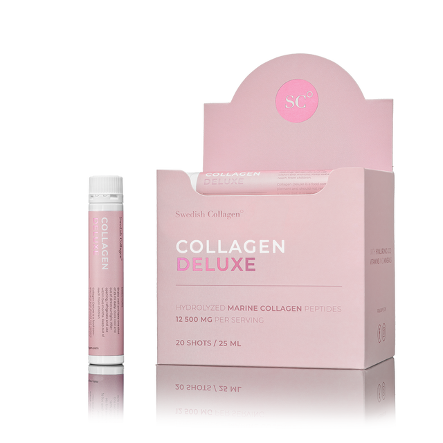 Рибен Колаген Deluxe® 12,500 мг с хиалуронова киселина 75 мг 20 x 25ml  Swedish Collagen - Nutra Best Bulgaria