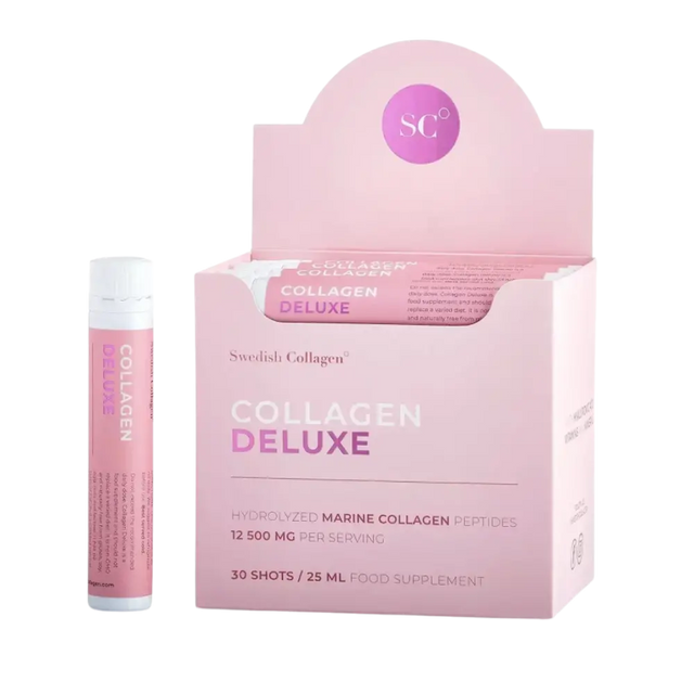Рибен Колаген Deluxe® 12,500 мг с хиалуронова киселина 75 мг 30 x 25ml  Swedish Collagen - Nutra Best Bulgaria