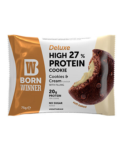 Deluxe 27% High Protein Cookie - 75 грама  Born Winner - Nutra Best Bulgaria