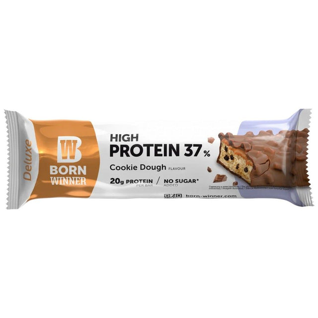 Deluxe 37% High Protein Bar - 15 x 55 грама  Born Winner - Nutra Best Bulgaria