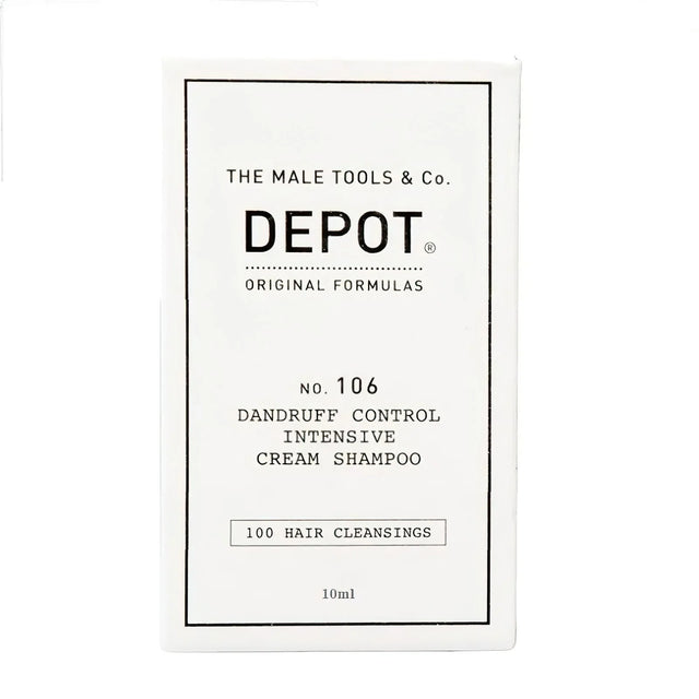 Depot, 100 Hair Cleansing No. 106, Pro-Vitamin B5, Hair Shampoo, Anti-Dandruff, 10 ml  Depot - Nutra Best Bulgaria