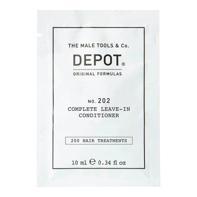 Depot, 200 Hair Treatments No. 202, Botanical Complex, Hair Leave-In Conditioner, For Hydration, 10 ml  Depot - Nutra Best Bulgaria