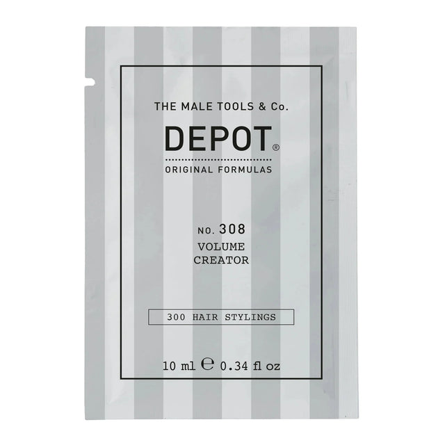 Depot, 300 Hair Stylings No. 308, UV Filter, Hair Styling Gel, For Volume, Medium Hold, 10 ml  Depot - Nutra Best Bulgaria