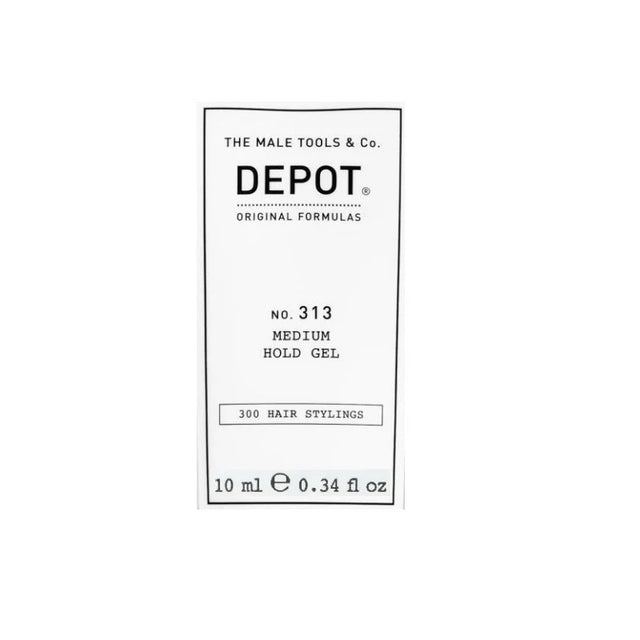 Depot, 300 Hair Stylings No. 313, UV Filter, Hair Styling Gel, Definition & Control, Medium Hold, 10 ml  Depot - Nutra Best Bulgaria