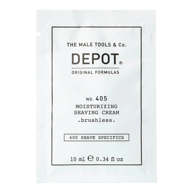 Depot, 400 Shave Specifics No. 405, Allantoin, Moisturizing, Shaving Cream, 10 ml  Depot - Nutra Best Bulgaria