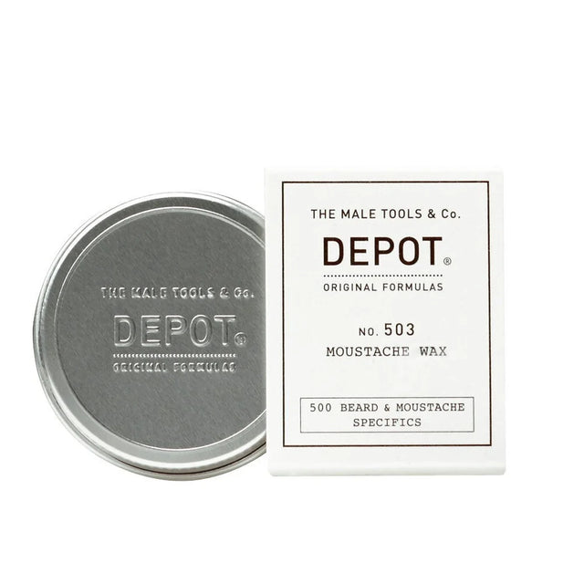 Depot, 500 Beard & Mustache Specifics No. 503, Jojoba Oil, Moustache Wax, For Styling, 30 ml  Depot - Nutra Best Bulgaria