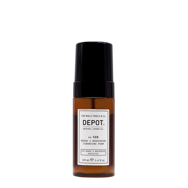 Depot, 500 Beard & Mustache Specifics No. 508, Beard Foam, For Cleansing, 100 ml  Depot - Nutra Best Bulgaria