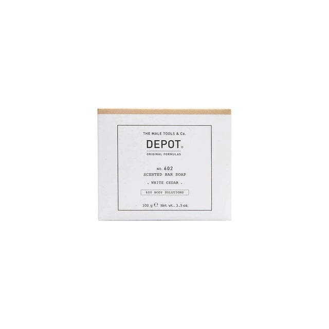 Depot, 600 Body Solutions No. 602, Botanical Complex, Cleansing, White Cedar, Scented Soap Bar , 100 g  Depot - Nutra Best Bulgaria