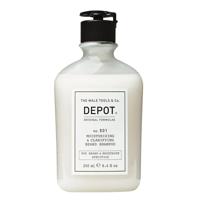 Depot - No. 501 Moisturizing & Clarifying Beard Shampoo - 250ml  Depot - Nutra Best Bulgaria